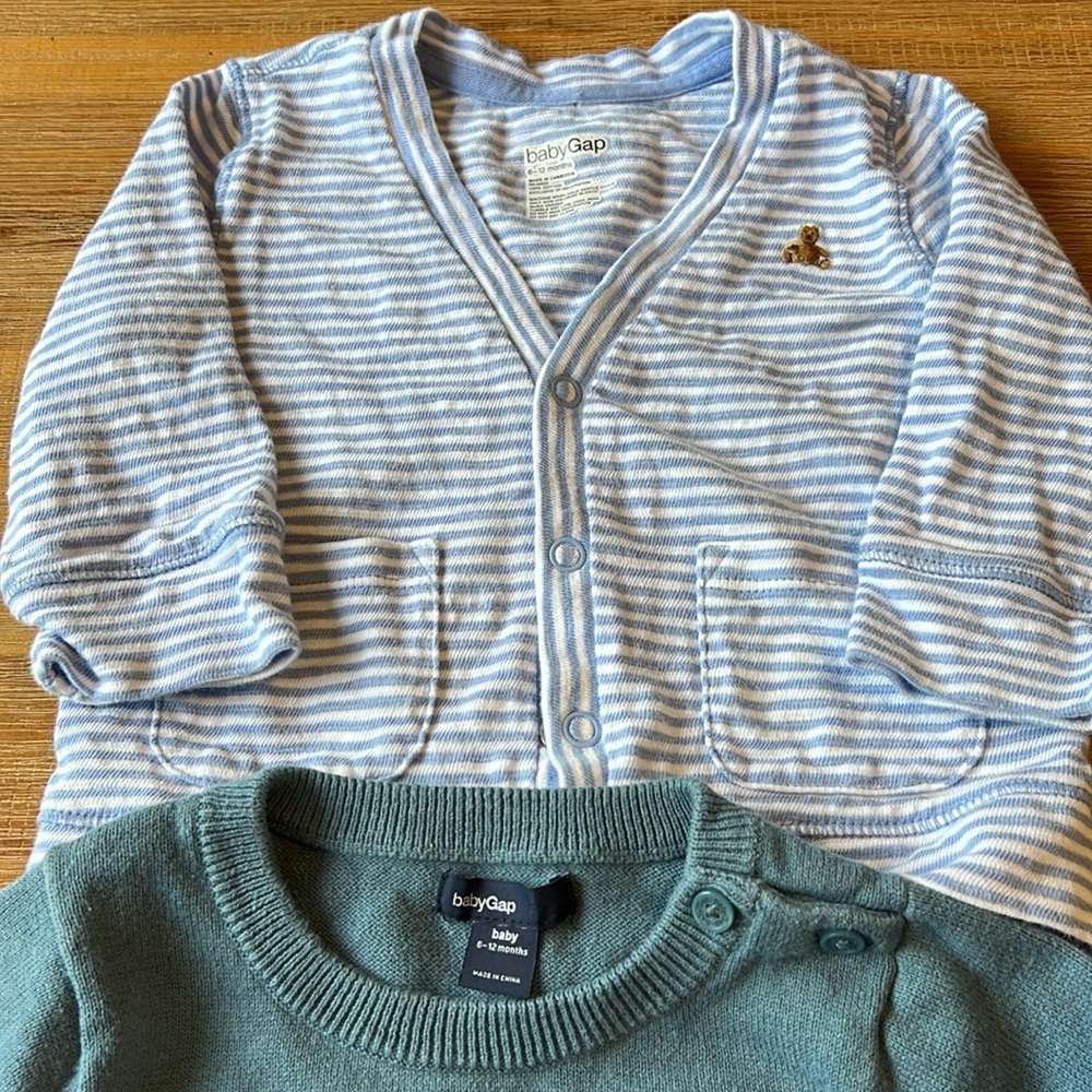 Set of 2 Baby Gap Sweaters 6-12M - Picture 4 of 4